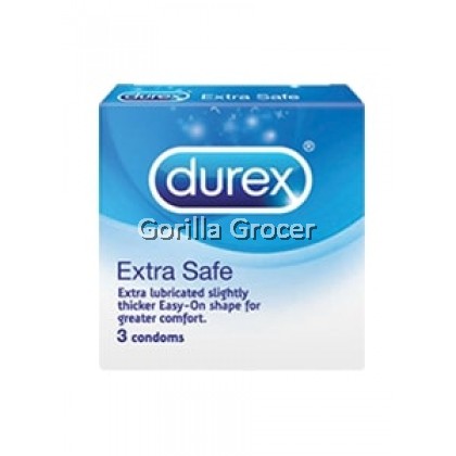 Durex Extra Safe 3's (1 pack x 3 condoms)